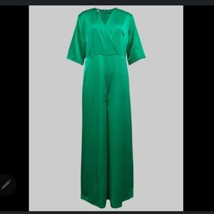 Uoozee Green Jumpsuit-NWT- Lg